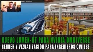 REACCIONANDO A LUMENRT CON NVIDIA OMNIVERSE 2023  Arquitecto Renderista #lumenrt