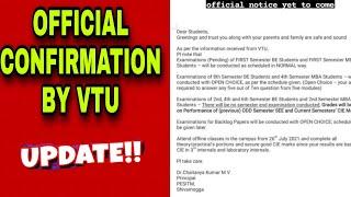 VTU EVEN SEMESTER STUDENTS PROMOTED|| Offical Confirmation By VTU||