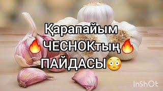 Чеснок Организмге пайдасы(*-*) Денсаулыққа пайдалы кеңестер!!!