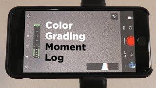 How To Color Grade MOMENT LOG Footage