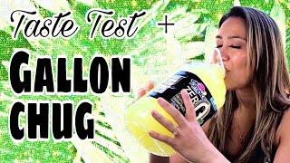 1 GALLON CHUG: Tampico Zero Sugar Tropical Pineapple Coconut Punch (Zero Calories), Taste Test