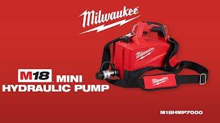 Milwaukee M18 Cordless Mini Hydraulic Pump - M18HMP7000