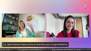 Salud Holística por Paola Martinelli en @ExpandeteTVmx  Invitada María Ramos, Lic. en Nutrición