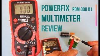 Powerfix Multimeter from Lidl - review and test