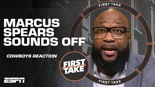 The Cowboys make Marcus Spears GOES OFF THE RAILS on First Take 