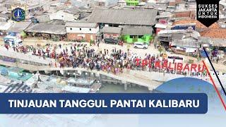 Tinjauan Tanggul Pantai Kalibaru