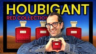 Houbigant Red Collection review. Discover the newest Houbigant amber perfumes with me, Perfume.gio!