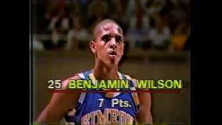 FULL Benji Wilson Basketball Game: 1984 IHSA State Championship Q/F - Chicago Simeon vs. Rock Island