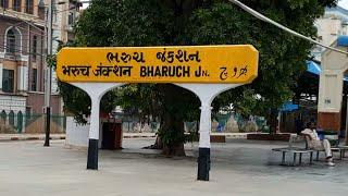 BH, Bharuch Junction railway station Gujarat, Indian Railways Video in 4k ultra HD