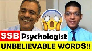 SSB Psychologist unbelievable words on TAT STRATEGY | TAT SSB | PP&DT SSB