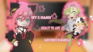 | spy x family react to anya as mitsuri kanroji | ya umer |