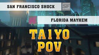 TA1YO GENJI POV ● San Francisco Shock Vs Florida Mayhem ● Week 25 ● OWL Pov