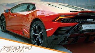 Abartig schnell und ultra laut! I Lamborghini Huracán EVO I GRIP