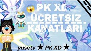 PK XD ÜCRETSİZ KANATLAR!!  • NASIL ALINIR?? • İLK BU KANALDA  • yusetv  PK XD  @emilapkxd