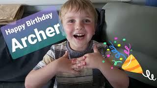 Happy Birthday to Archer from at Silhouette Park Farm from Jonathan at Janderra 2021