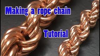 Make 2 different size rope chains (part 2) Tutorial