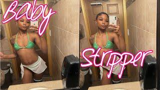 Sunday baby stripper vlog ‍️+ Money count