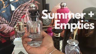 ️SUMMER & EMPTIES | MY MINIMALIST PERFUME COLLECTION 