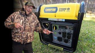 NEW Champion 11,000 Watt Inverter Generator