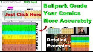 Free Comic Book Grading Tool and Max Defect Cheatsheet (In Google Sheets)