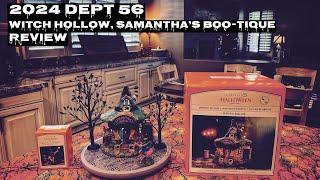 2024 Dept 56, Samantha’s Boo-Tique and Accessory