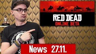 Die News vom 27.11.2018: Red Dead Online Beta startet heute!