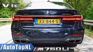 2020 BMW M760Li 6.6 V12 BiTurbo PURE! Exhaust SOUND Onboard & REVS by AutoTopNL