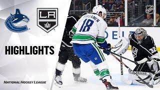 NHL Highlights | Canucks @ Kings 10/30/19