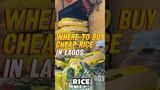 The CHEAPEST Rice In Nigeria #shorts #youtubemadeforyou