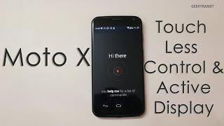 Moto X Special Features - Touchless Controls & Active Notifications