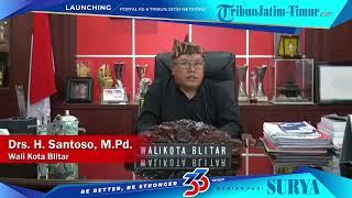 WALI KOTA BLITAR : Selamat dan Sukses atas Launching TribunJatim-Timur.com dan HUT Surya ke-33
