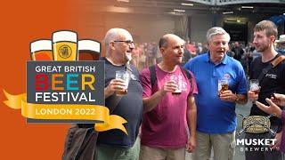 The Great British Beer Festival 2022 | CAMRA | Musket Brewery