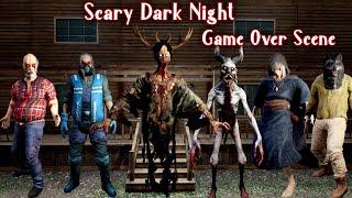 Scary Dark Night Horror Game All Enemies Game Over Scene