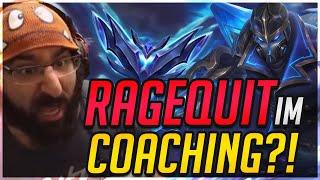 RAGEQUIT im COACHING?! MENTALLY STUCK KASSA OTP! Dia Midlane Coaching [League of Legends Deutsch]