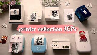 All my Mini Printers 2024 - What the difference | Phomemo, Cat Printer, Xiaomi, Nelko , Inksi