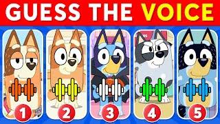 Guess the Bluey Characters by Their Voice  ~ Bingo, Bluey, Socks, Bandit