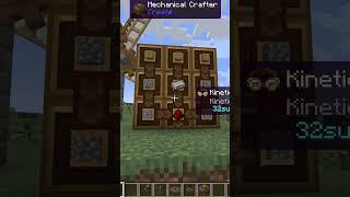 How to set up Simple Mechanical Crafting in Minecraft Create mod