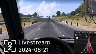 American Truck Simulator #01; Hidden Through Time 2 - Myths & Magic #02  OchiLive 2024-08-21