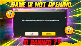 Why Game Is Not Opening ??  OB31 Update  Id Banned ?? #shorts #freefireshorts