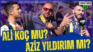 “Affet Bizi Aziz Başkan!” | Fenerbahçe Başkanlık Seçimi | Taraftarın Sesi Özel