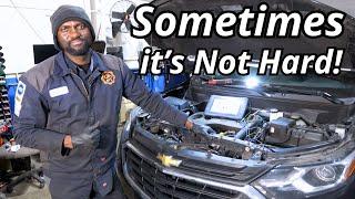 2020 Chevy Equinox - Broke Down, Code P050F Diagnosis & Repair