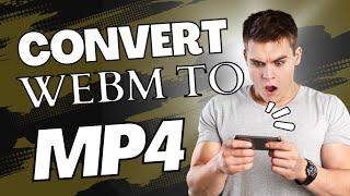 How To Convert WebM To MP4