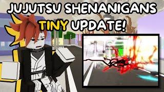 Jujutsu Shenanigans Tiny Update is BAD?! (Jujutsu shenanigans)