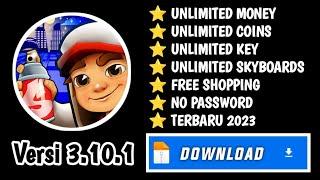 SUBWAY SURFERS MOD APK V3.10.1 TERBARU 2023 - UNLIMITED MONEY - NO PASSWORD