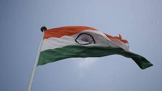 Free stock footage Indian flag