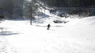 Me skiing in Gribanowka