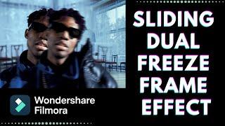 Sliding Dual Freeze Frame Effect