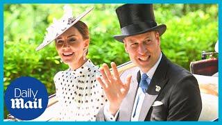 Royal Ascot: Kate Middleton and Prince William make surprise appearance