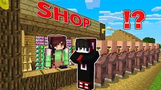 Opening A Diamond Store In Minecraft! | OMOCITY |  ( Tagalog )