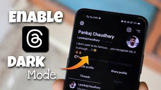 How to Enable Dark Mode on Threads